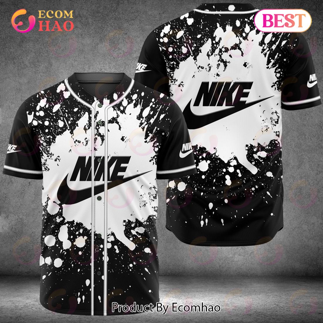 Nike Black Mix White Luxury Brand Jersey Limited Edition Luxury Items