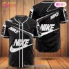 Nike Black White Grey Luxury Brand Jersey Limited Edition