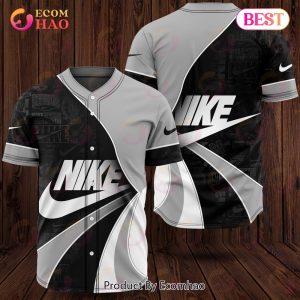 Nike Grey Mix Black Luxury Brand Jersey Limited Edition