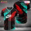 Nike White Black Grey Luxury Brand Jersey Limited Edition