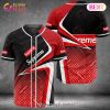 Supreme Horizontal Pattern Luxury Brand Jersey Limited Edition