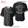 Versace Black Gold Mix Classic Pattern Luxury Brand Jersey Limited Edition Versace Black Gold Mix Classic Pattern Luxury Brand Jersey Limited Edition