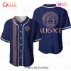 Versace Blue Mix Gold Pattern Luxury Brand Jersey Limited Edition Versace Blue Mix Gold Pattern Luxury Brand Jersey Limited Edition