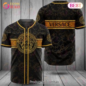 Versace Gold Black Luxury Brand Jersey Limited Edition