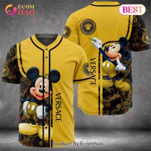 Versace Mickey Mouse Luxury Brand Jersey Limited Edition