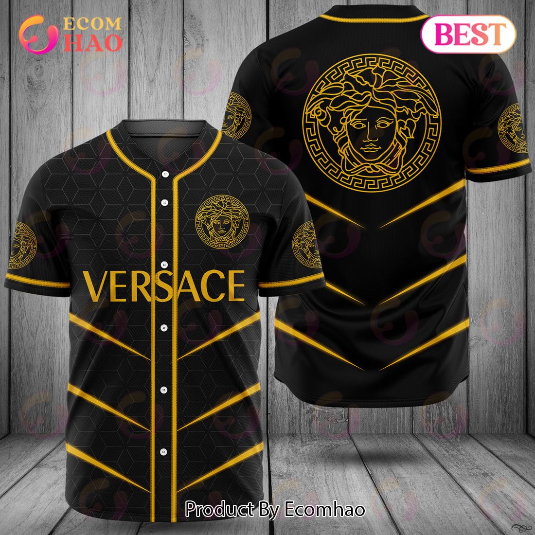 Versace Sporty Style Luxury Brand Jersey Limited Edition