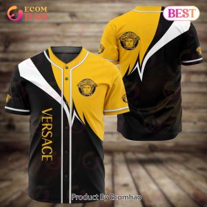 Versace White Black Gold Luxury Brand Jersey Limited Edition