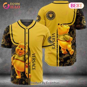 Versace Winnie The Pooh Luxury Brand Jersey Limited Edition