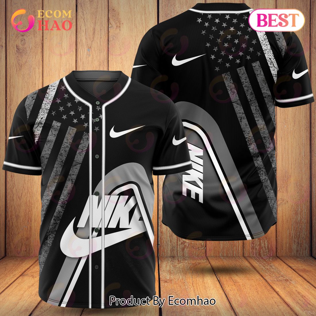 Nike American Flag Motifs Luxury Brand Jersey Limited Edition