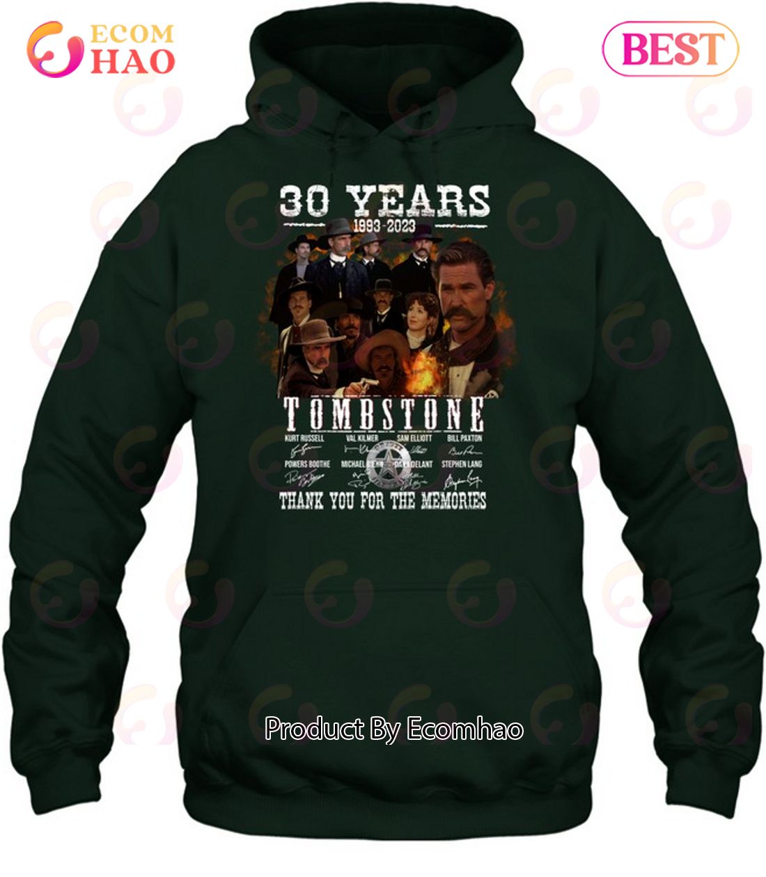 30 Years 1993 – 2023 Tombstune Thank You For The Memories T-Shirt