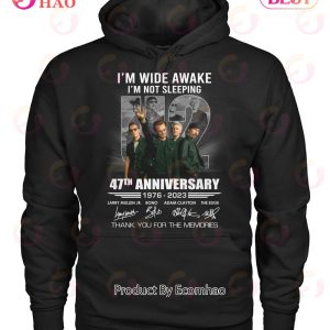 I’m Wide Awake I’m Not Sleeping 47th Anniversary 1976 – 2023 Thank You For The Memories T-Shirt