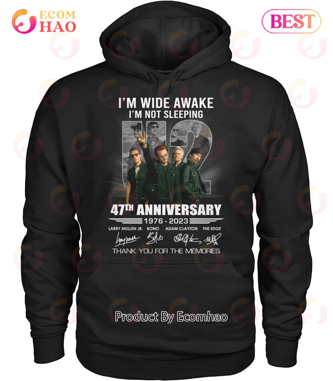 I’m Wide Awake I’m Not Sleeping 47th Anniversary 1976 – 2023 Thank You For The Memories T-Shirt