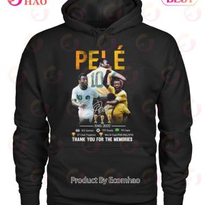 Pele 1940 – 2022 757 Goals Thank You For The Memories T-Shirt