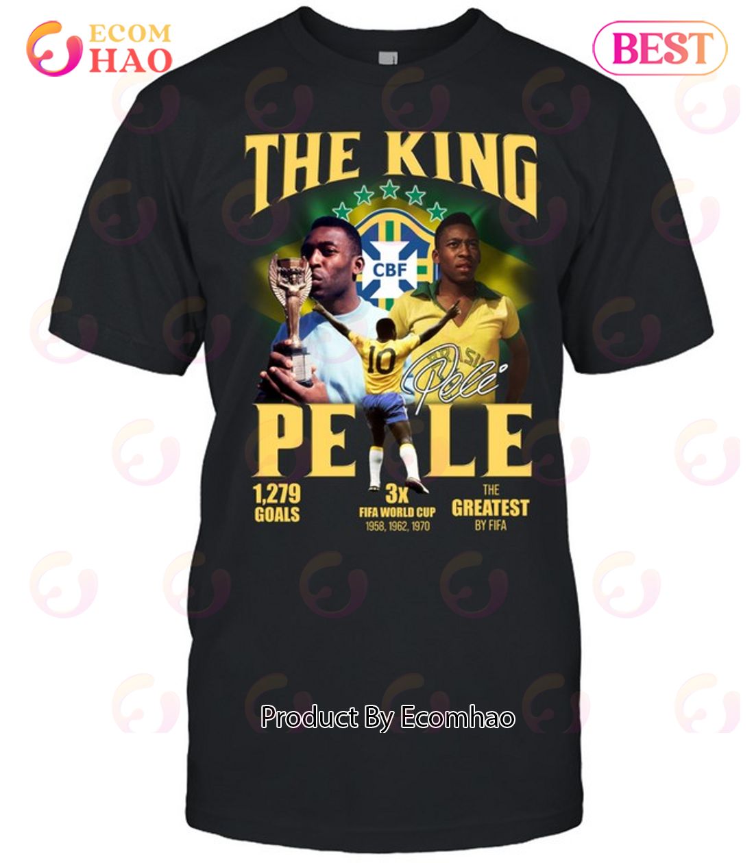 Pele The King Unisex T-Shirt