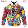 NFL Arizona Cardinals Special Autism Awareness Design 3D Hoodie