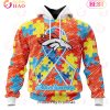 NFL Dallas Cowboys Special Autism Awareness Design 3D Hoodie