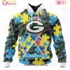 NFL Detroit Lions Special Autism Awareness Design 3D Hoodie NFL Detroit Lions Special Autism Awareness Design 3D Hoodie