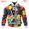 NFL Indianapolis Colts Special Autism Awareness Design 3D Hoodie