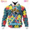 NFL Indianapolis Colts Special Autism Awareness Design 3D Hoodie