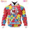 NFL Jacksonville Jaguars Special Autism Awareness Design 3D Hoodie