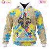 NFL New York Giants Special Autism Awareness Design 3D Hoodie