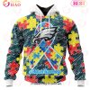 NFL New York Jets Special Autism Awareness Design 3D Hoodie