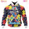 NFL San Francisco 49ers Special Autism Awareness Design 3D Hoodie