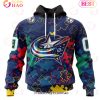 NHL Dallas Stars Specialized Fearless Aganst Autism 3D Hoodie