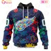 NHL Dallas Stars Specialized Fearless Aganst Autism 3D Hoodie
