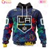 NHL Florida Panthers Specialized Fearless Aganst Autism 3D Hoodie NHL Florida Panthers Specialized Fearless Aganst Autism 3D Hoodie