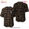 Louis Vuitton Paris Dark Brown Luxury Brand Jersey Limited Edition