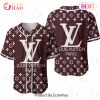 Louis Vuitton Paris Black Brown Luxury Brand Jersey Limited Edition