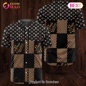 Louis Vuitton Square Pattern Luxury Brand Jersey Limited Edition