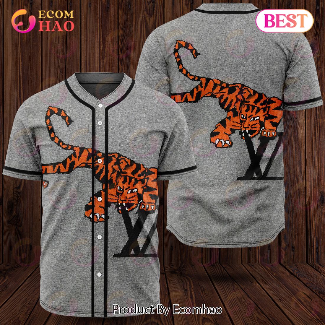 Louis Vuitton Tiger Luxury Brand Jersey Limited Edition