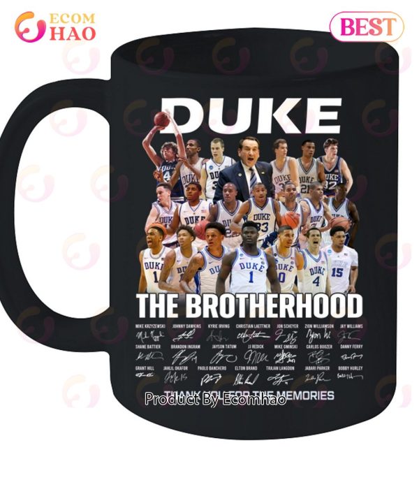 Duke Blue Devils The Brotherhood Thank You For The Memories T-Shirt