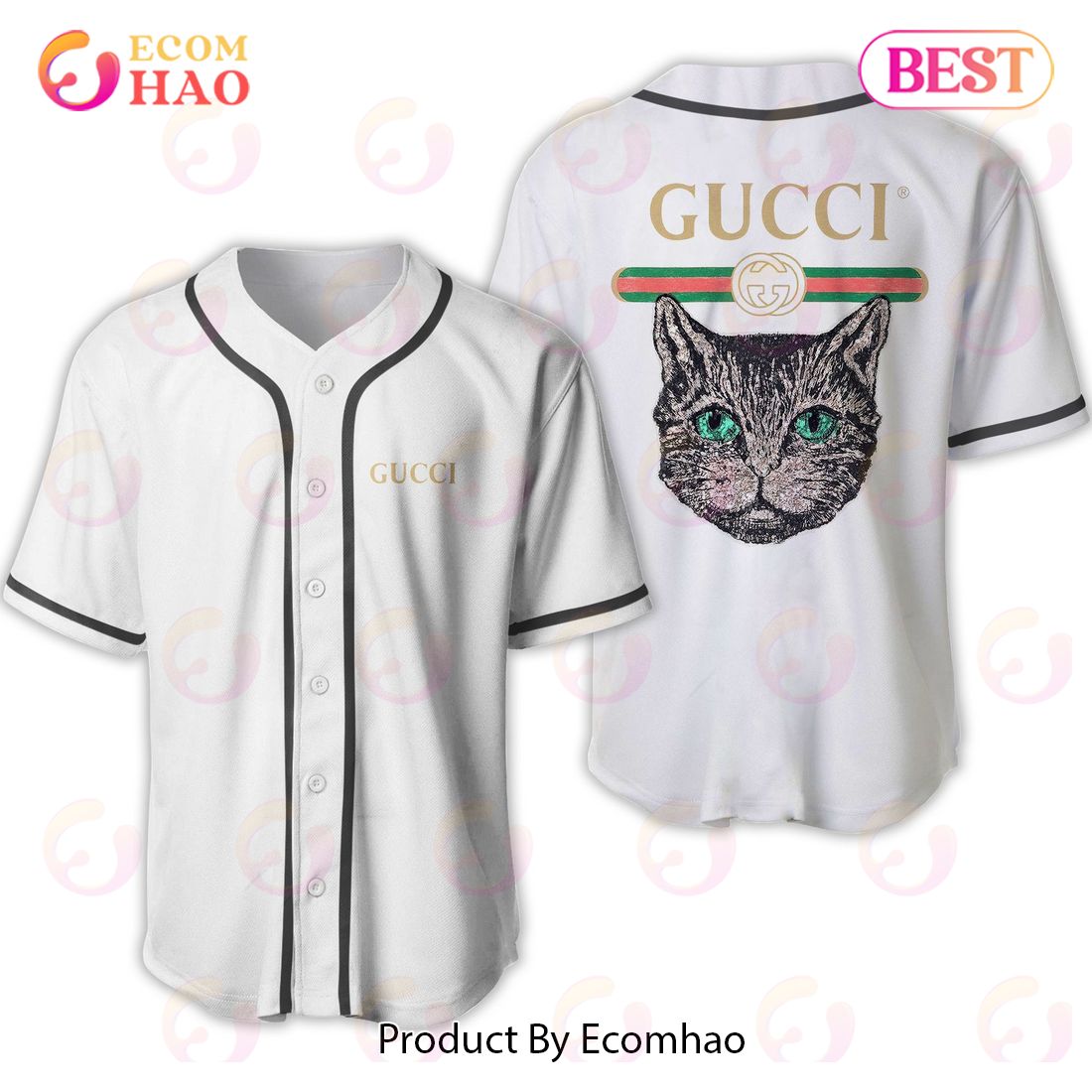 Gucci Cat Luxury Brand Jersey Limited Edition