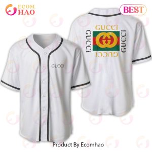 Gucci Gold Logo Luxury Brand Jersey Limited Edition