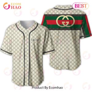 Gucci Green Red Mix Color Luxury Brand Jersey Limited Edition