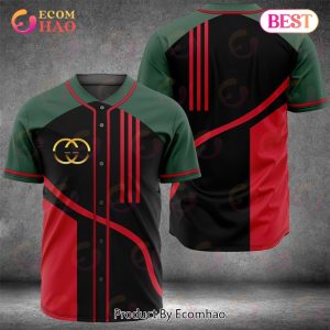 Gucci Red Mix Colpr Luxury Brand Jersey Limited Edition