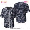 Louis Vuitton Black White Mix Logo Luxury Brand Jersey Limited Edition