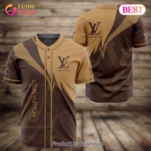 Louis Vuitton Brown Mix Color Luxury Brand Jersey Limited Edition