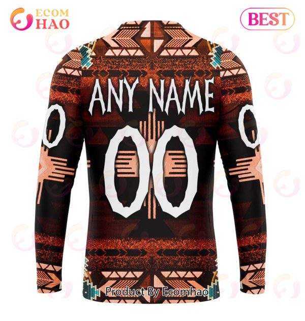 NHL Anaheim Ducks Specialized With Native Costume Concept 3D Hoodie