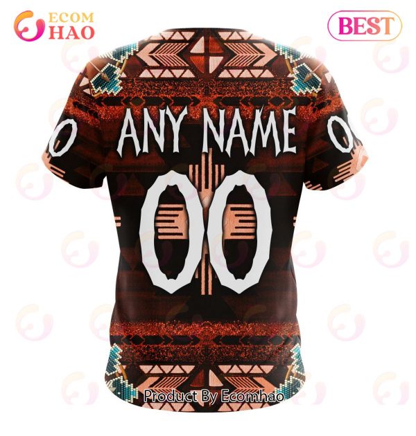 NHL Anaheim Ducks Specialized With Native Costume Concept 3D Hoodie