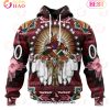 NHL Anaheim Ducks Specialized With Native Costume Concept 3D Hoodie