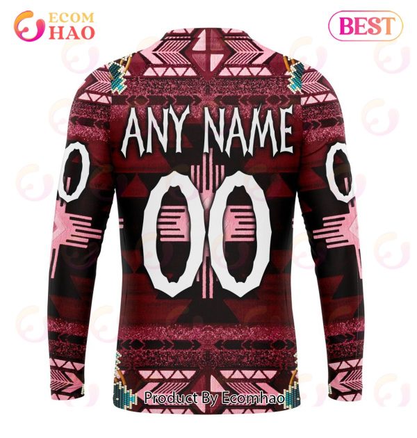 NHL Arizona Coyotes Specialized With Native Costume Concept 3D Hoodie