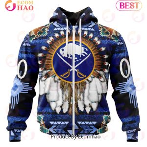 NHL Buffalo Sabres Specialized With Native Costume Concept 3D Hoodie