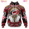 NHL Calgary Flames Specialized With Native Costume Concept 3D Hoodie