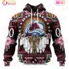 NHL Columbus Blue Jackets Specialized With Native Costume Concept 3D Hoodie NHL Columbus Blue Jackets Specialized With Native Costume Concept 3D Hoodie
