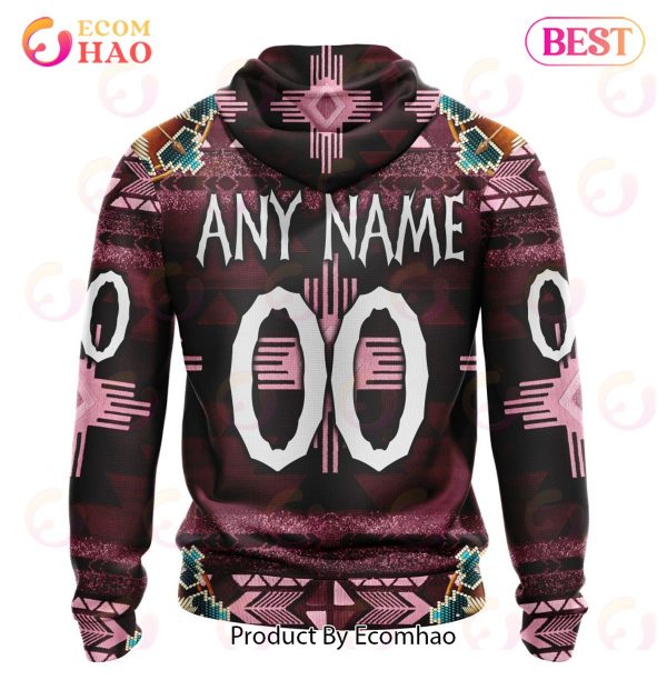 NHL Colorado Avalanche Specialized With Native Costume Concept 3D Hoodie