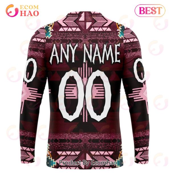NHL Colorado Avalanche Specialized With Native Costume Concept 3D Hoodie